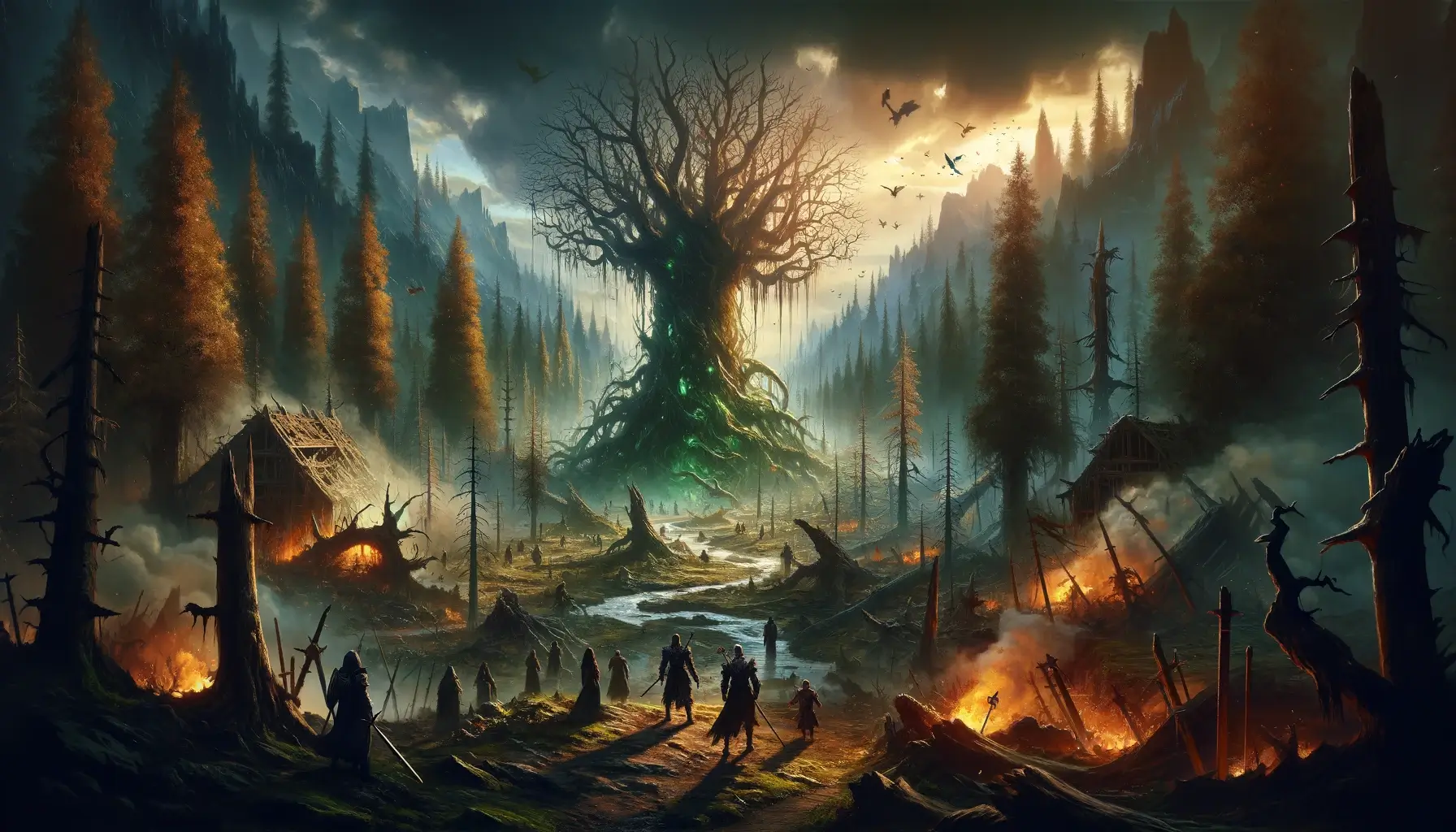 The Weeping Wood: Unveil the Secrets | Interactive D&D Campaign Adventure