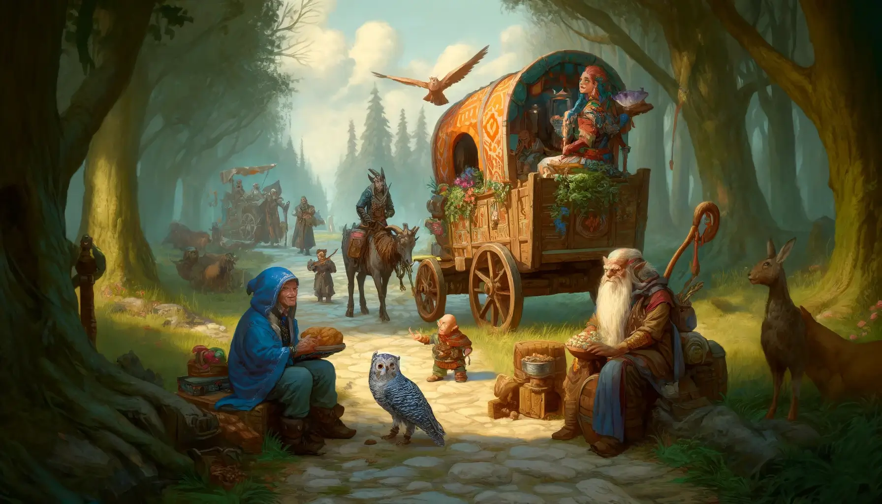 Liven Up Your D&D Campaign with the Ultimate d20 Random Traveler Encounter Table